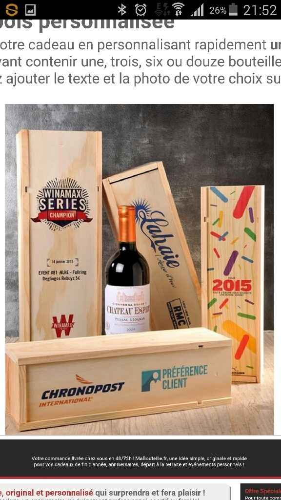 1ère partie : déco sur le thème du vin - 3