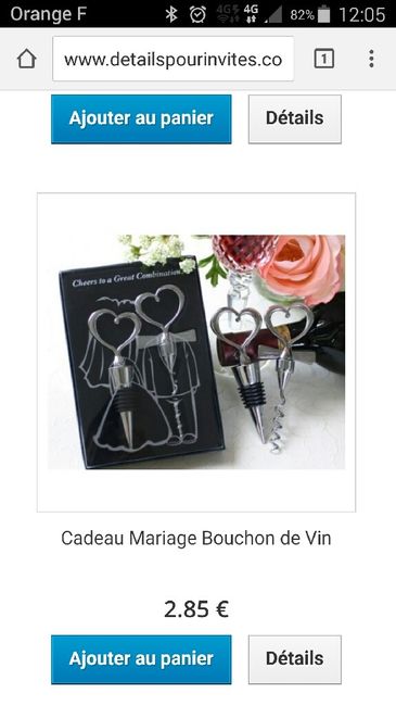 Cadeau invités - 1