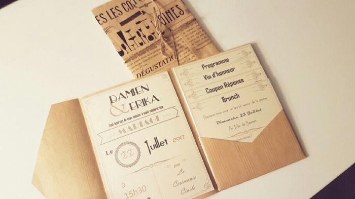 Faire part terminés !!!!!! 😊 - 3