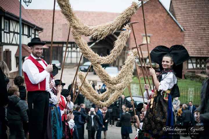 L'alsacienne se marie. - 1