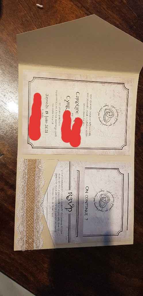 Faire Part hésitation - 3