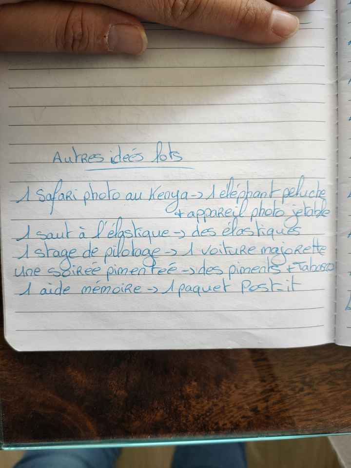 Tombola de mariage - 1