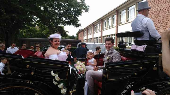 Calèche décapotée 