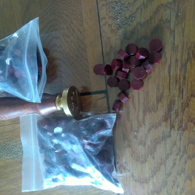 Tampon sceau de cire ! 3