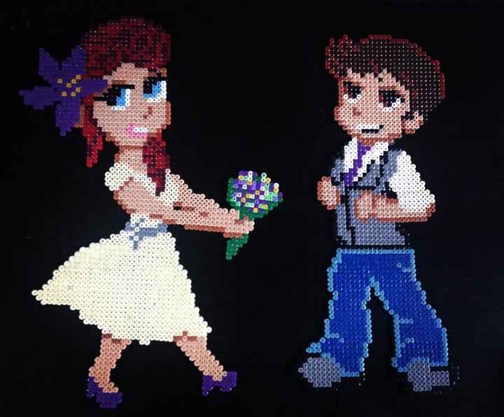 personnage perles hama