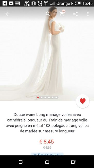 Voile long - 1