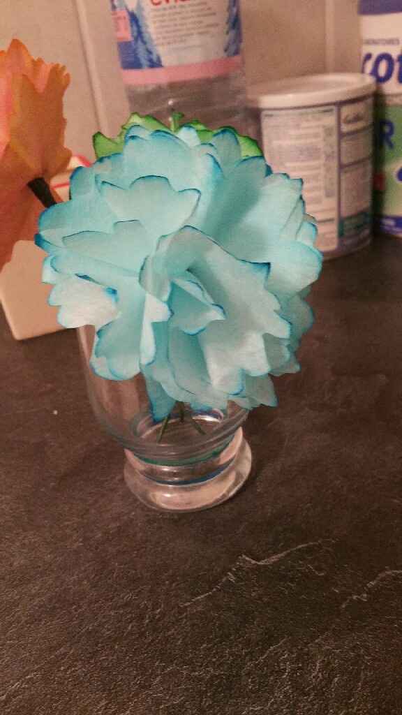 Fleurs en filtres à café - 2