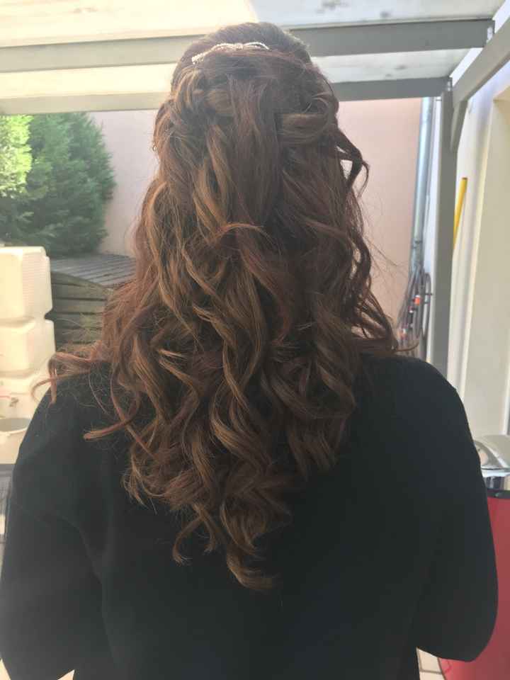 Coiffure pour le jour J - 1