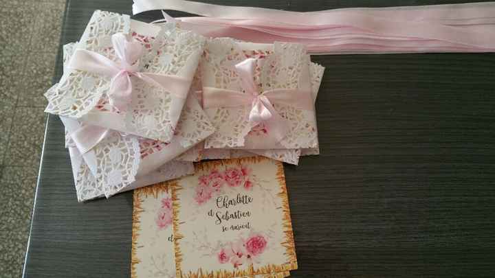 Préparation des faire part - 1