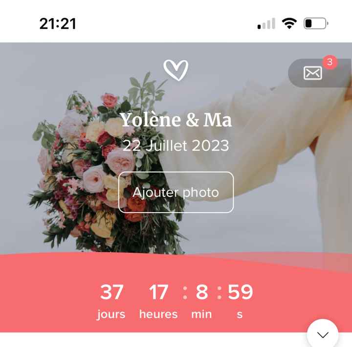 Capture depuis l'application mobile ton compte à rebours et partage-le ⏳😍 - 1