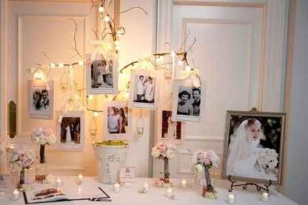 Déco table livre d'or