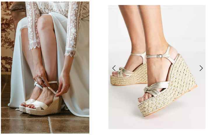 Chaussures... dorée ? blanche ? couleur ? - 1