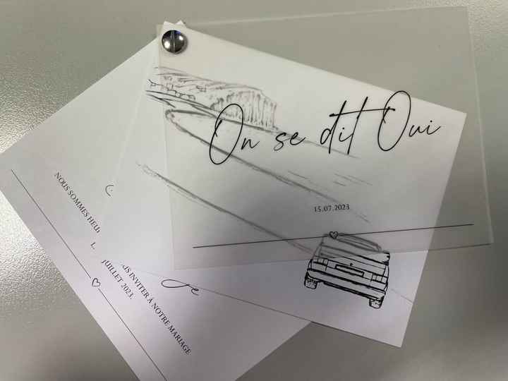 Faire-part ok 🤩 - 2