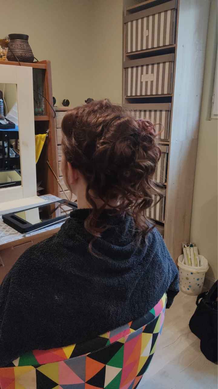 Coiffure et maquillage test - 1