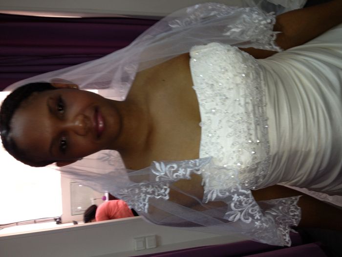 photo robe   voile blanc