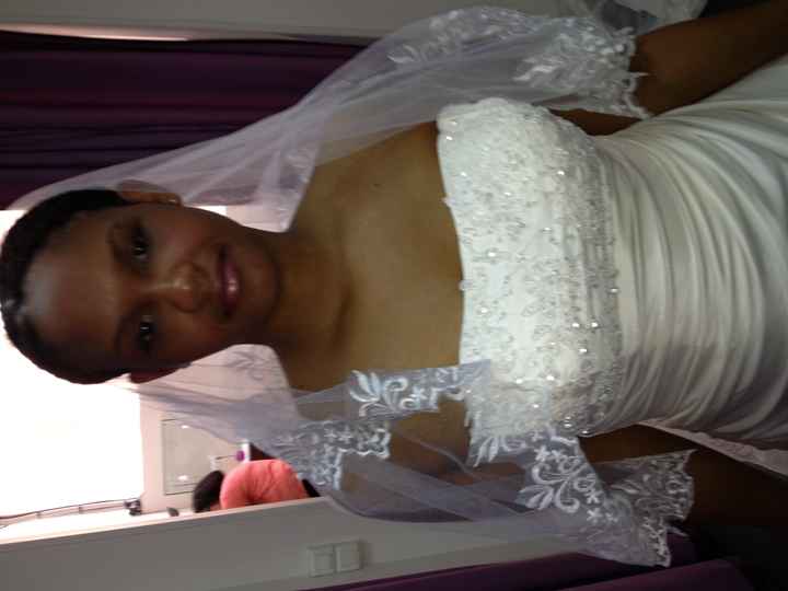 photo robe   voile blanc