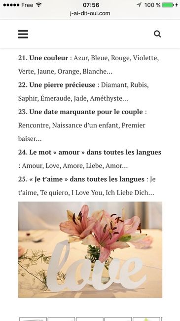Nom de table mariage champêtre vintage - 1