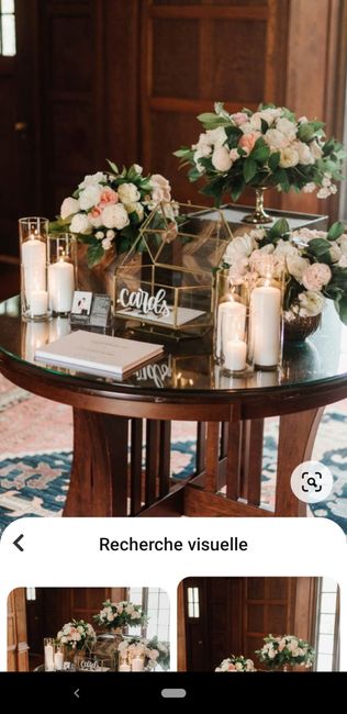 Table urne livre d'or 1