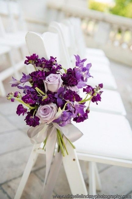 bouquet violet