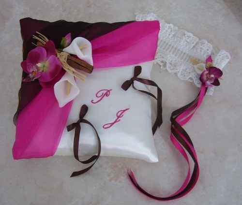 coussin et jaretière