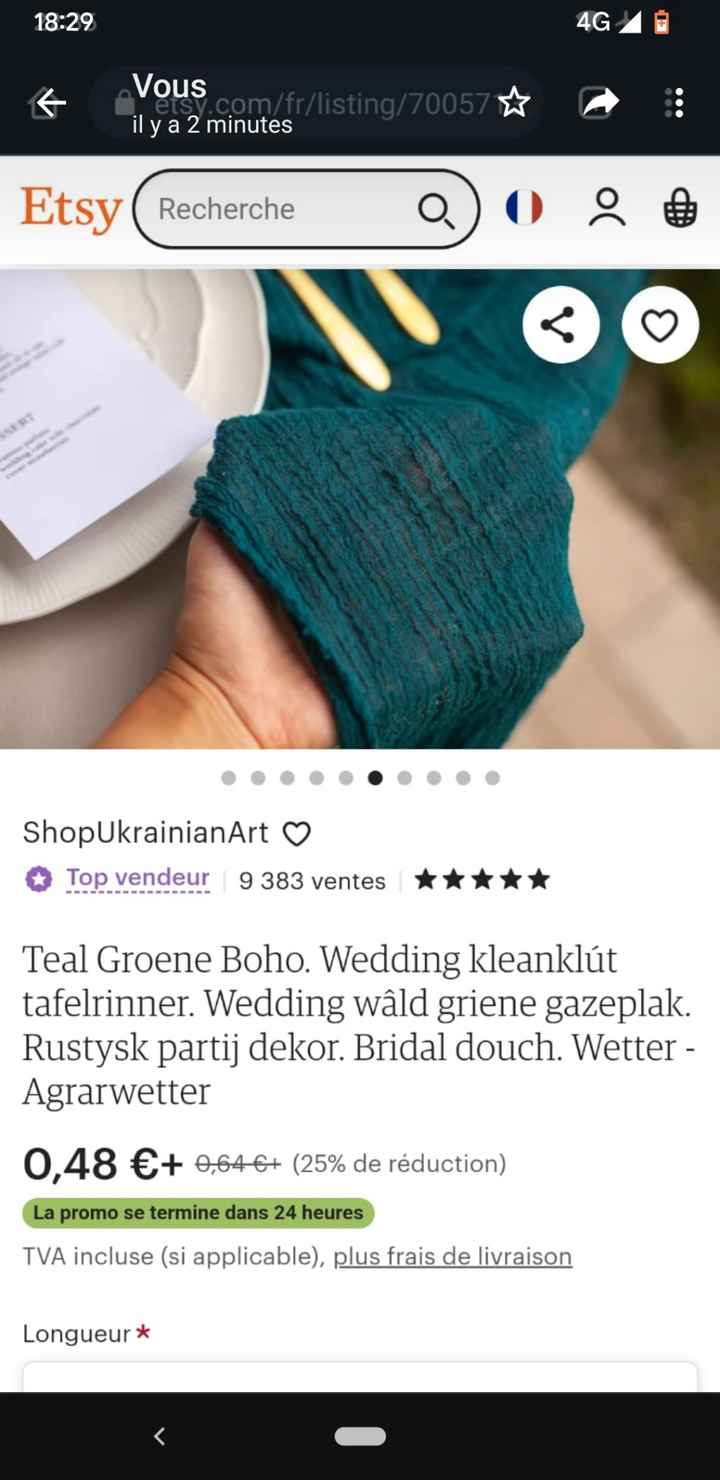 Couleur bleu paon - 1