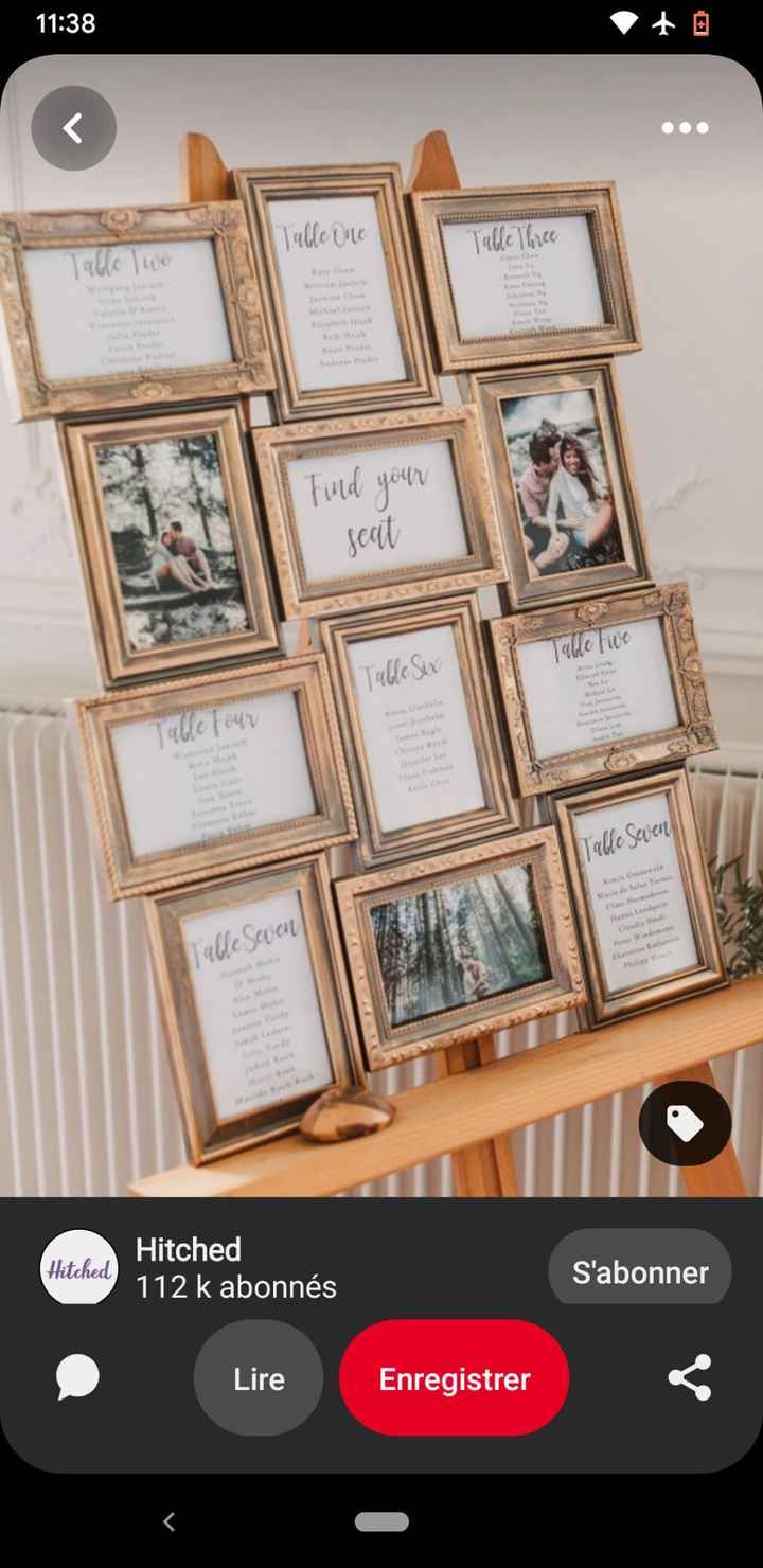 Panneaux bienvenue et plan de tables - 2