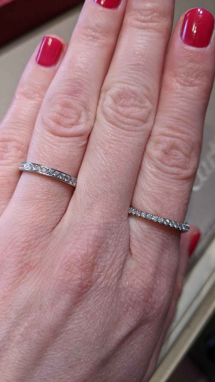 Serti griffes ou rail fin - 1