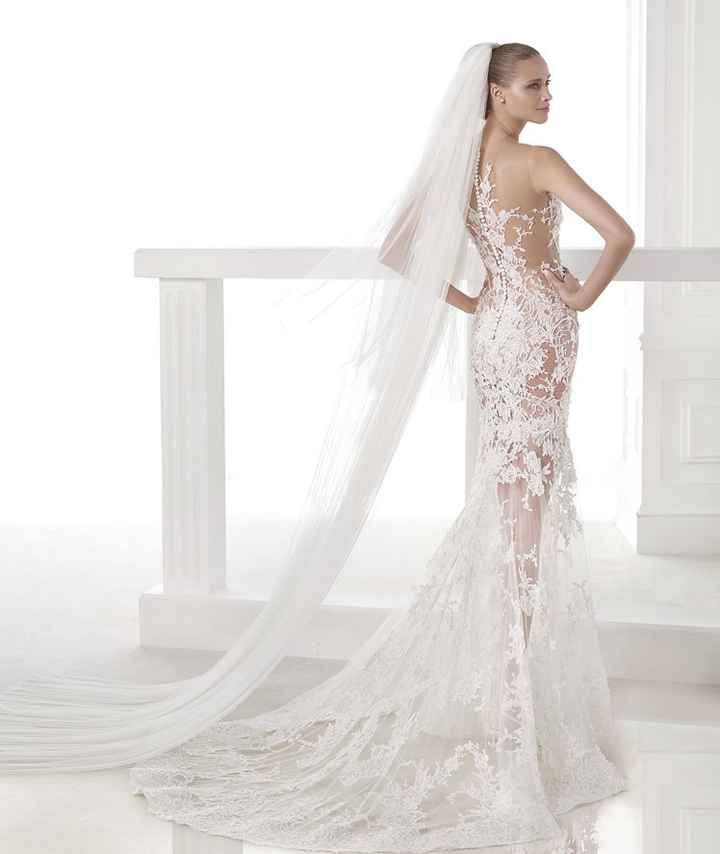 robe pronovias dos