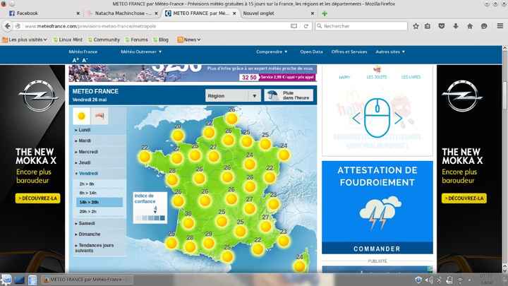 météo du week end 