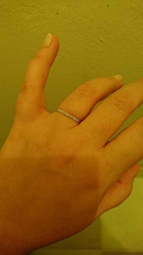  Vos bagues de fiançaille et alliance : montrez moi - 1