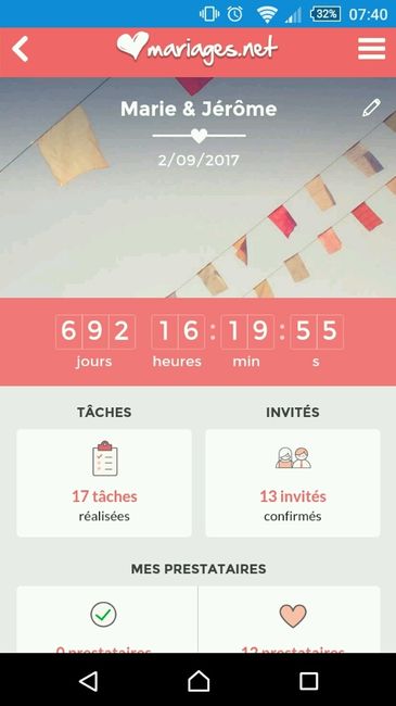 Compte à rebours : combien de temps vous reste-t'il avant votre mariage ? - 1