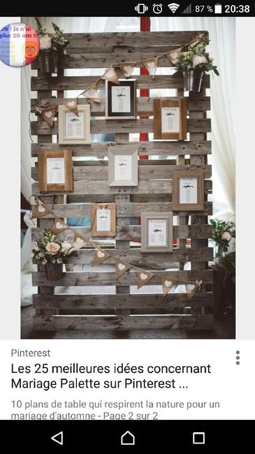 Idées plan de table - 1