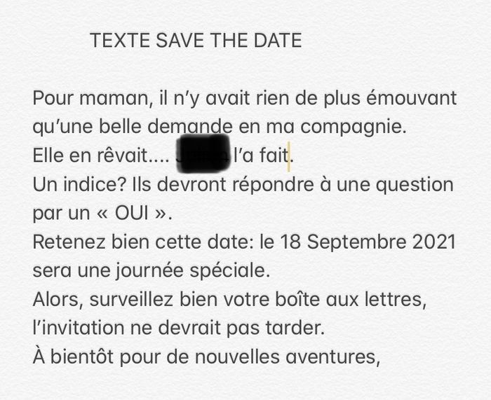 Partage des textes 7