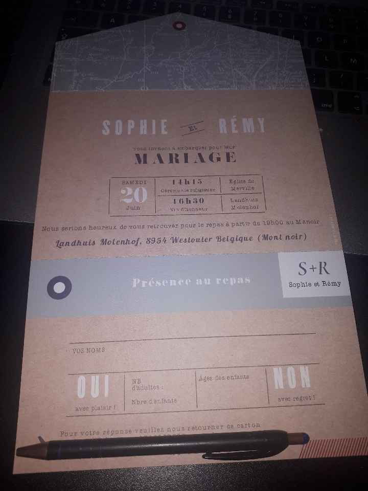 nouveaux Faire-part ?? suite a report - 1
