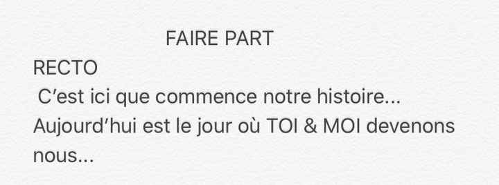 Partage des textes - 2