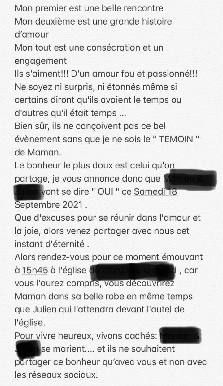 Partage des textes - 3