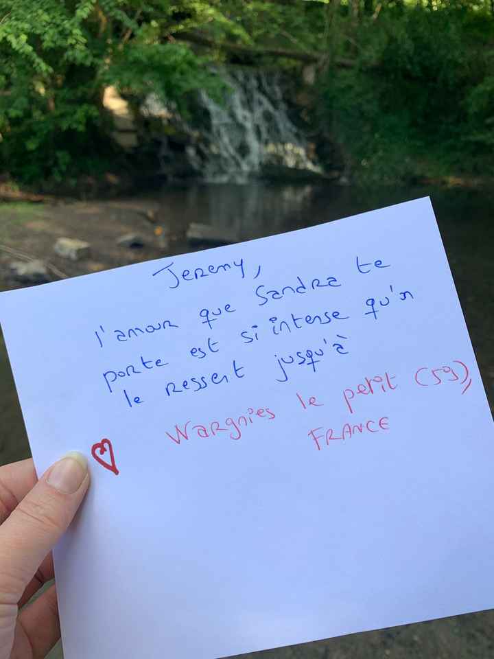 Love note surprise - 2