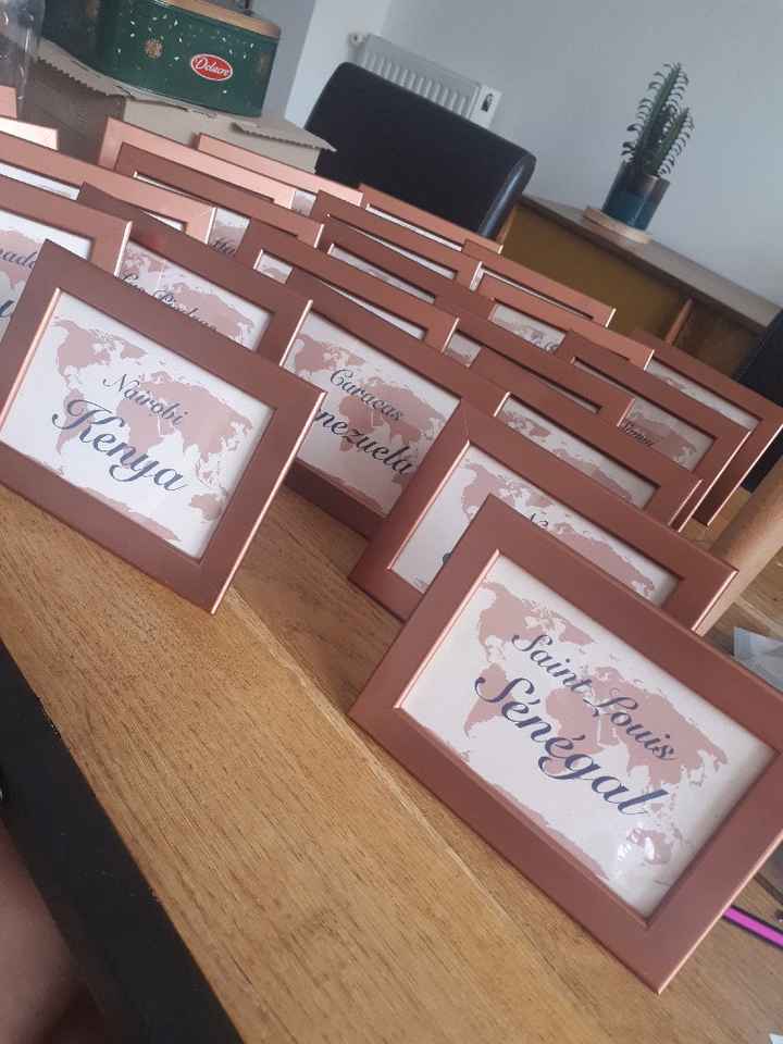 Report de mariage..modification de la deco - 5