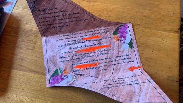 Réception des faire parts - 4