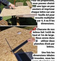 Recherche lettres géantes love - 2