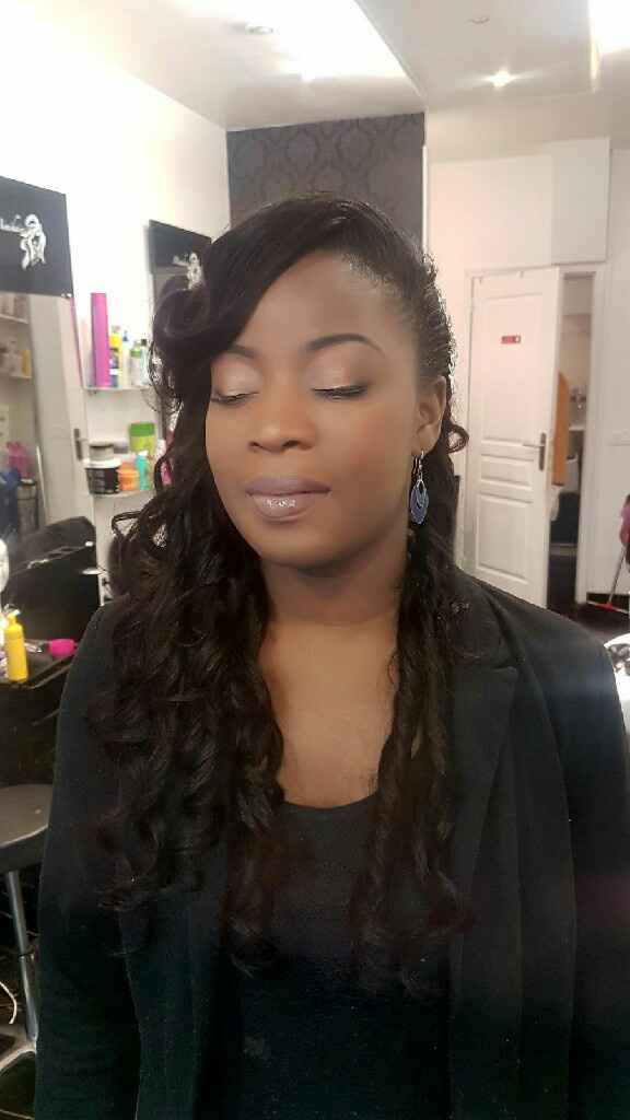 Essai coiffure maquillage - 1