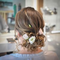 Coiffure champêtre 