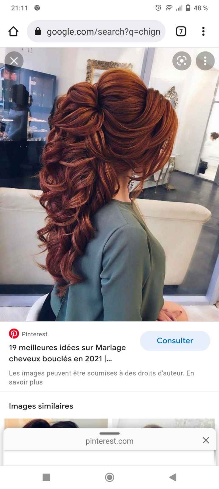 Coiffure mariage - 1