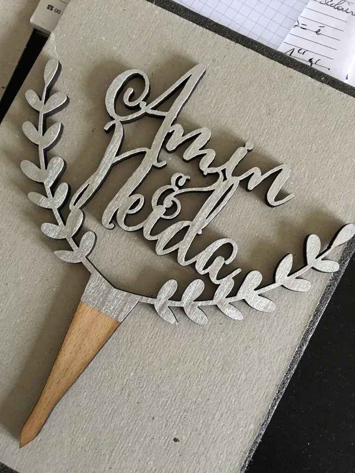 Topper gâteau reçu! - 1