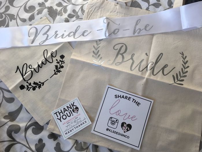 Kit de survie + totebag + ceinture future mariée - 1