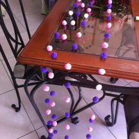 Guirlande en pompons