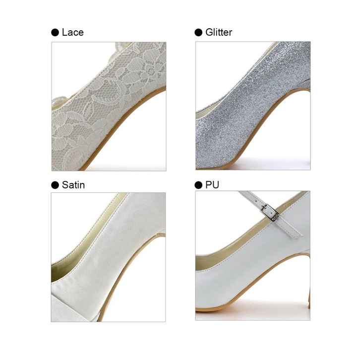 - la matière des chaussures