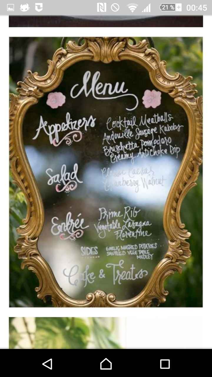 Le Menu