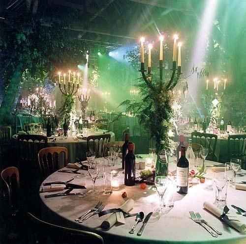 Pour donner ce genre d'ambiance à la table
