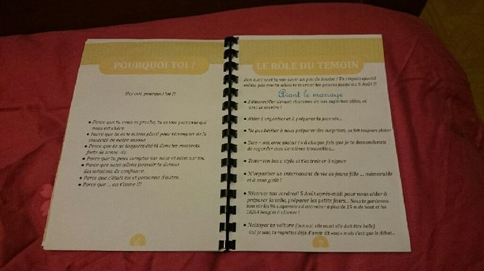 Idées pour kit témoin - 5